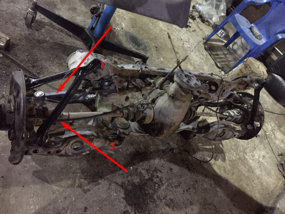 подскажите номера рычагов подвески — Mercedes-Benz E-class (W210), 4,3 ...