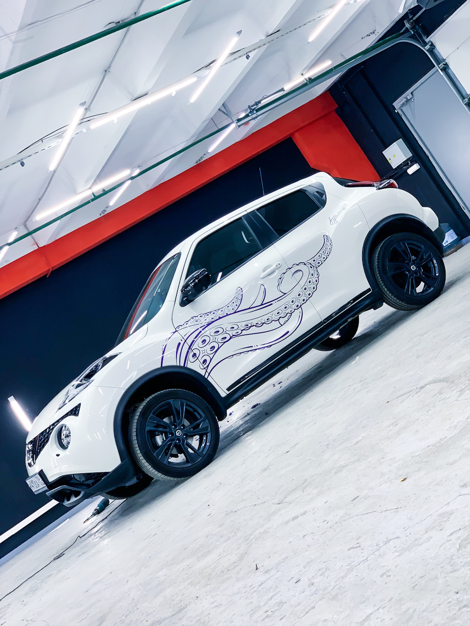 🐙Виниловая наклейка. От эскиза до реализации — Nissan Juke (1G), 1,6 л,  2018 года | стайлинг | DRIVE2