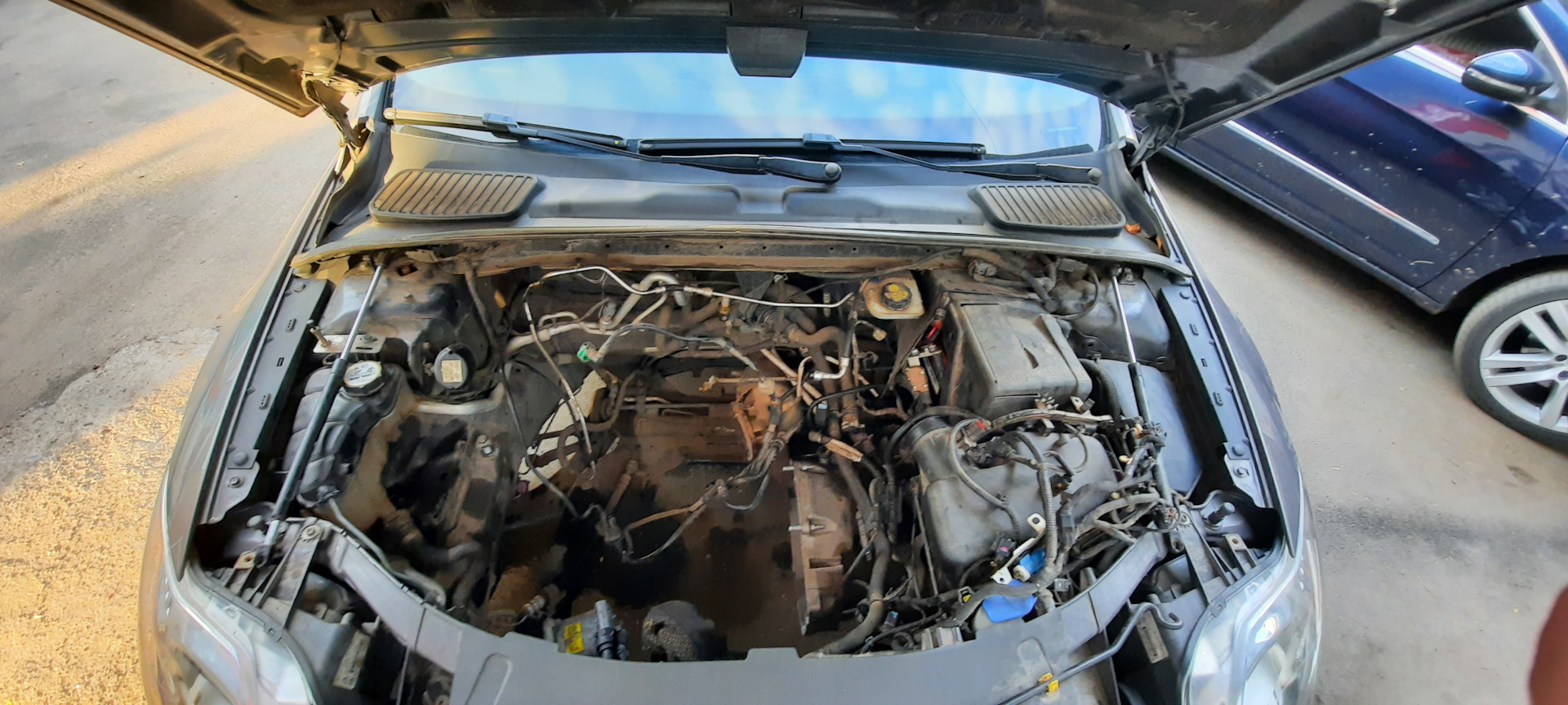 Трещина в блоке цилиндров — Ford Mondeo IV, 1,6 л, 2012 года | поломка ...