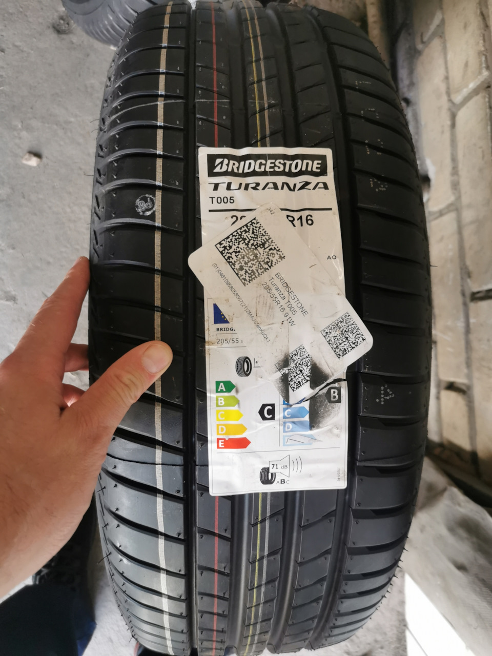Японской машине японская резина :Bridgestone Turanza t005 — Toyota ...