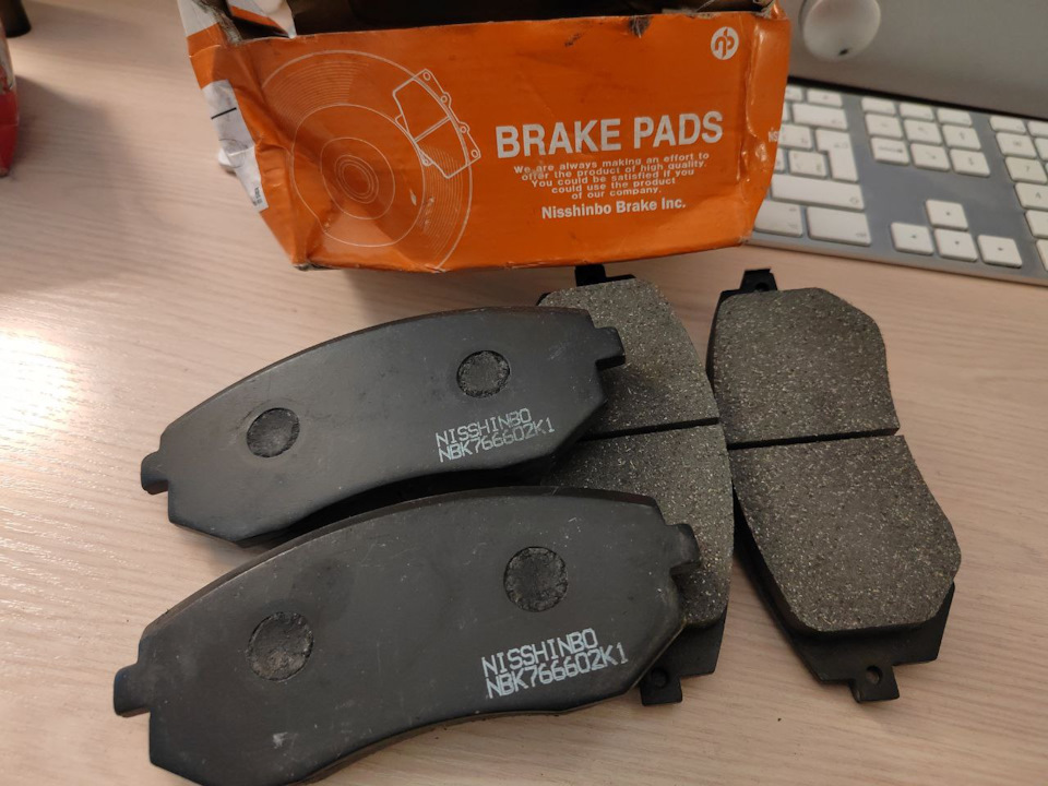 Колодки NISSHINBO PF 7460 на Subaru GD, GG и Forester SG на Subaru ...