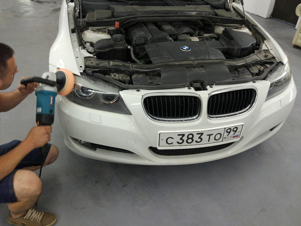 #1.Фары — BMW 3 series (E90), 2 л, 2008 года | стайлинг | DRIVE2