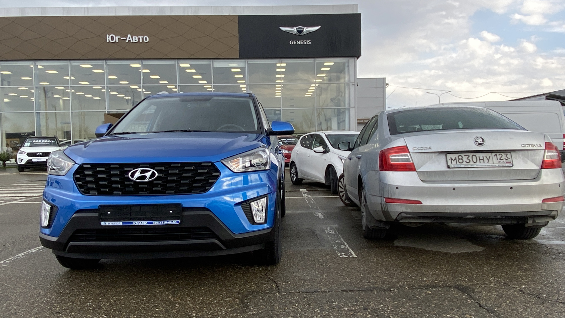 Hyundai Creta (1G) 2.0 бензиновый 2021 | Синяя карета на DRIVE2