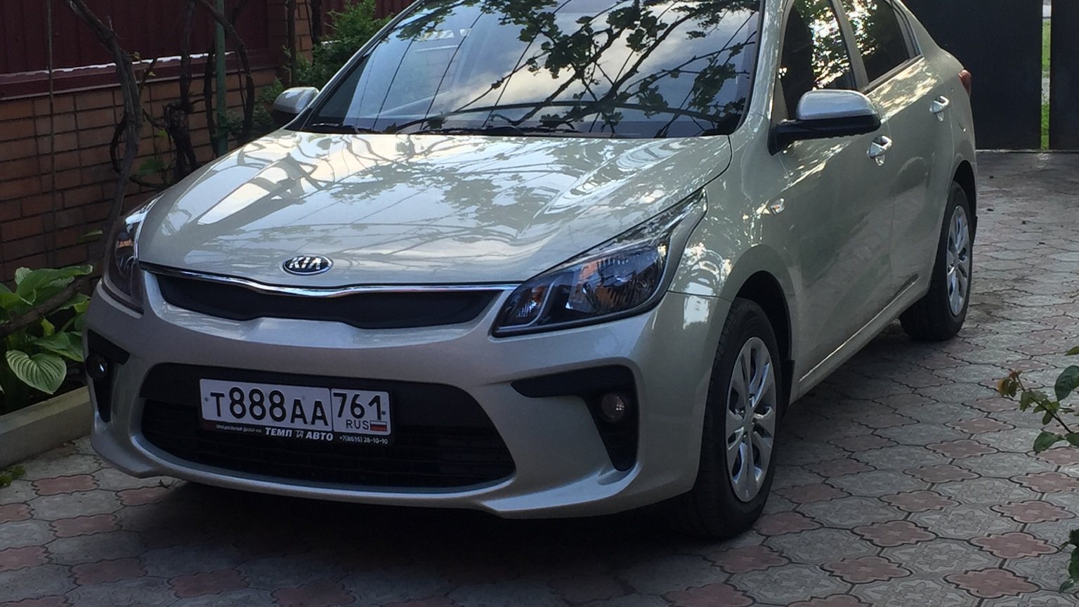 KIA Rio (4G) 1.4 бензиновый 2019 | 1.4 на DRIVE2