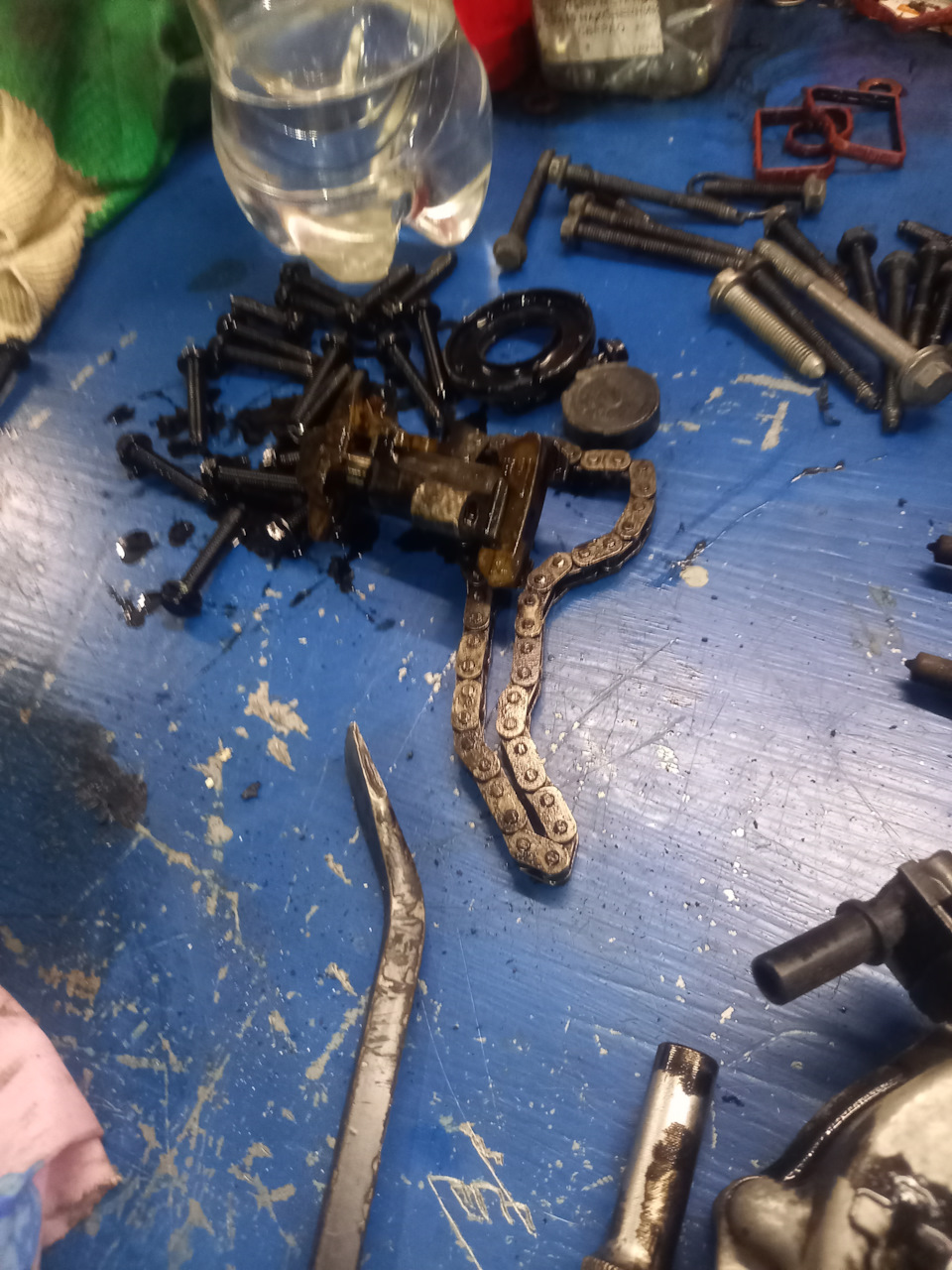 Замена ГРМ, Цепь и все что можно заменить. — Peugeot 308 (2G), 1,5 л ...