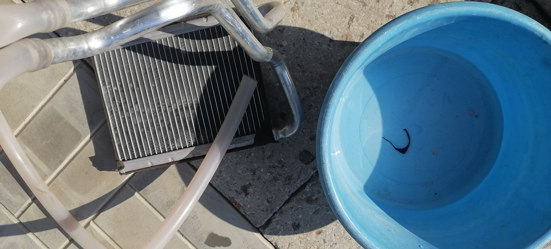 Чистка радиатора печки со снятием — KIA Ceed (1G), 1,6 л, 2009 года ...