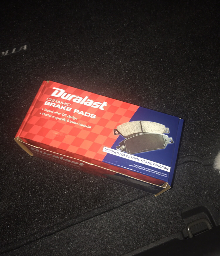 Тормозные диски — Toyota Corolla (140/150), 1,8 л, 2009 года | своими ...