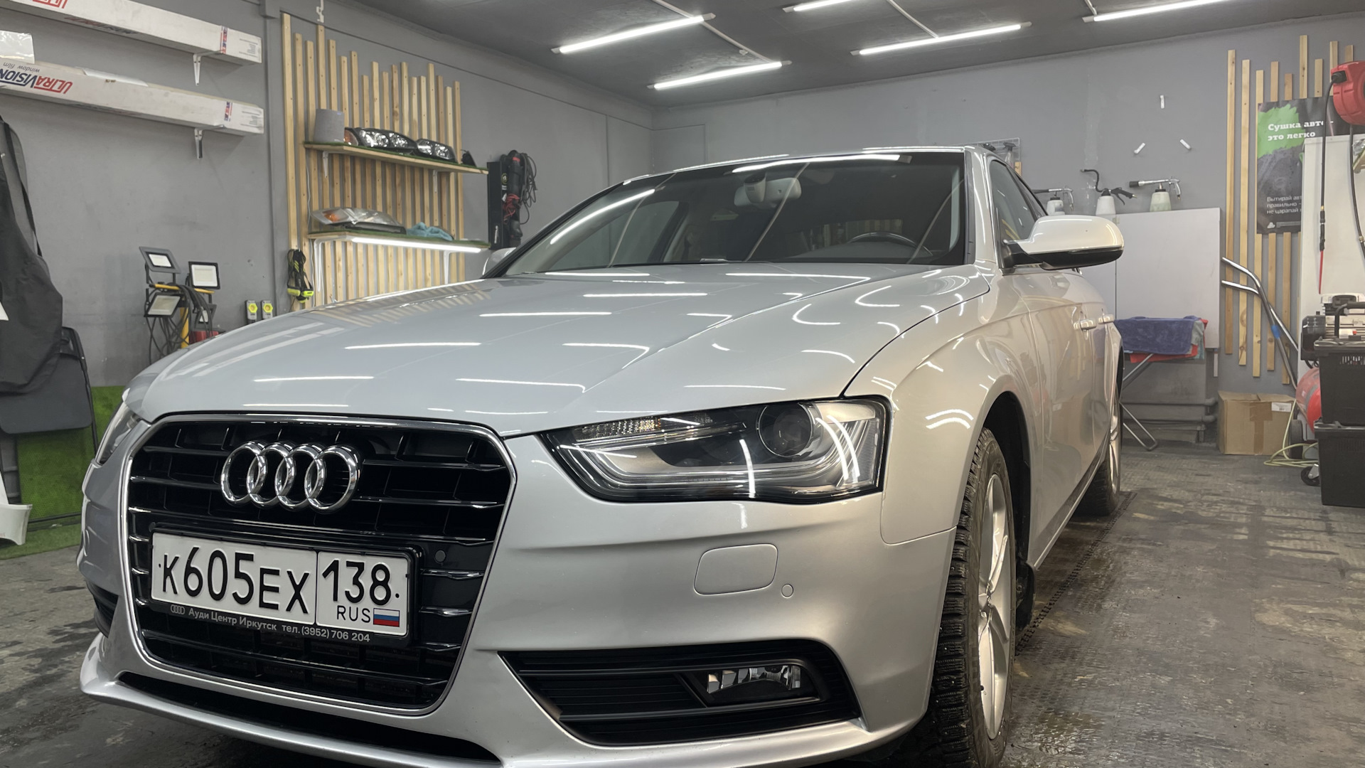 Audi A4 (B8) 1.8 бензиновый 2013 | Сибиряк на DRIVE2