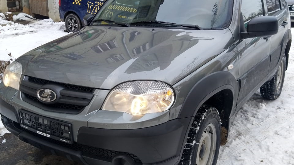 Lada Niva 1.7 бензиновый 2020 | Средний серо-зеленый на DRIVE2