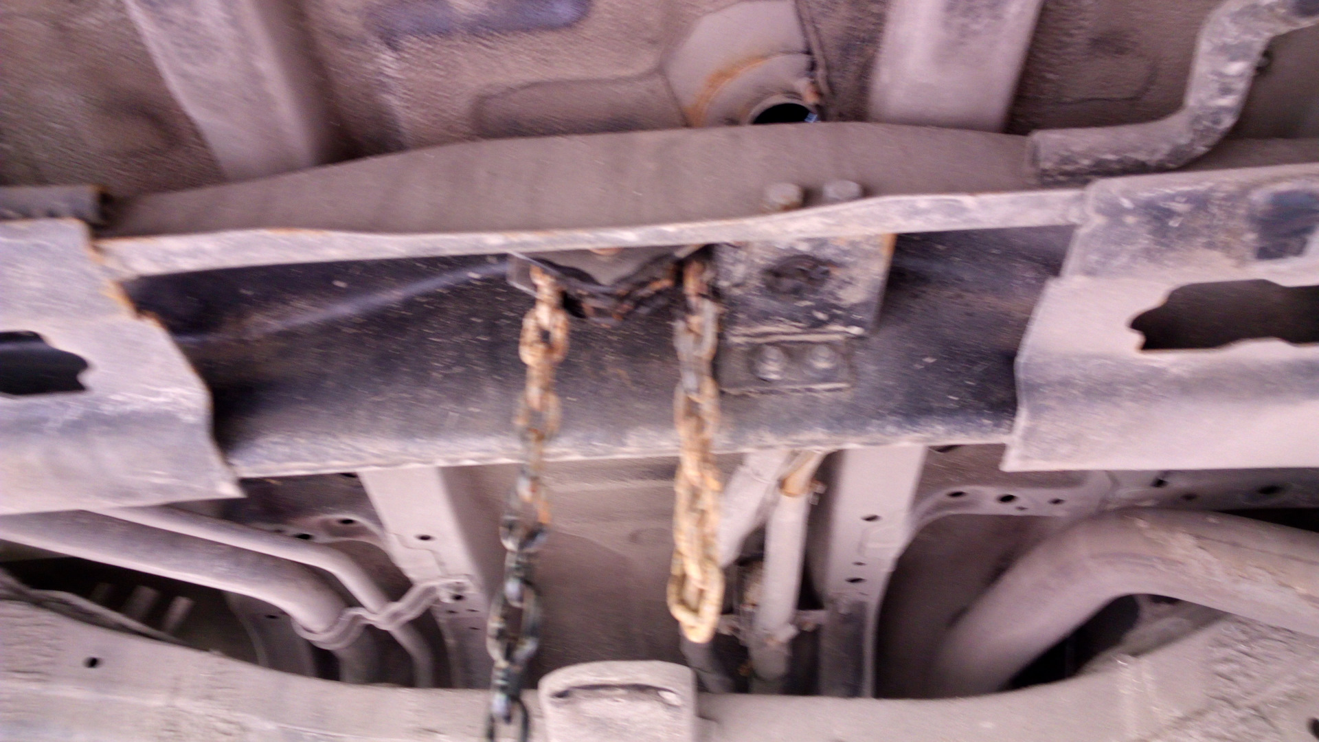 Профилактика лебёдки запасного колеса Фотона Саванна. — Foton Sauvana ...