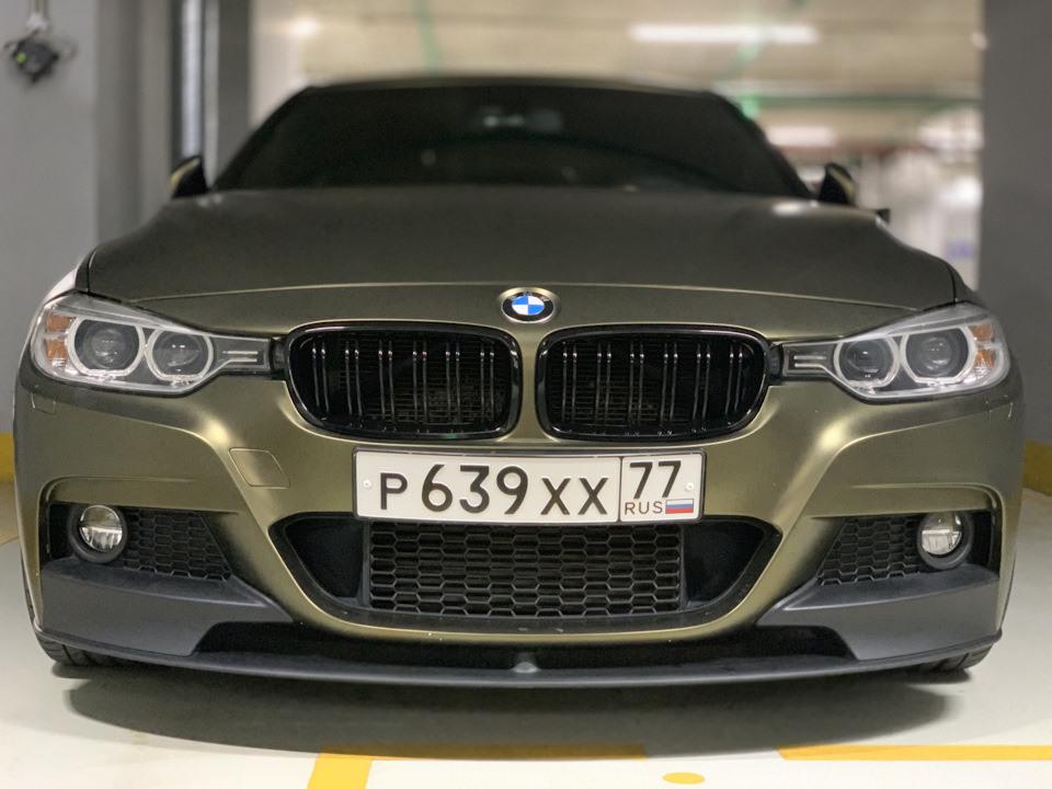 Решетка радиатора М — BMW 3 series (F30), 2 л, 2013 года | стайлинг ...