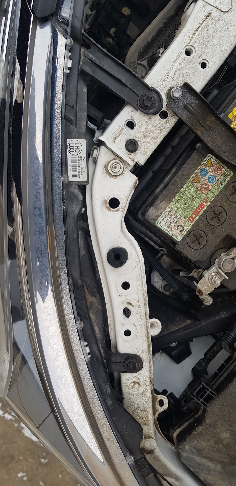 Ремкомплект фары — Toyota Corolla (160), 1,6 л, 2014 года | запчасти ...