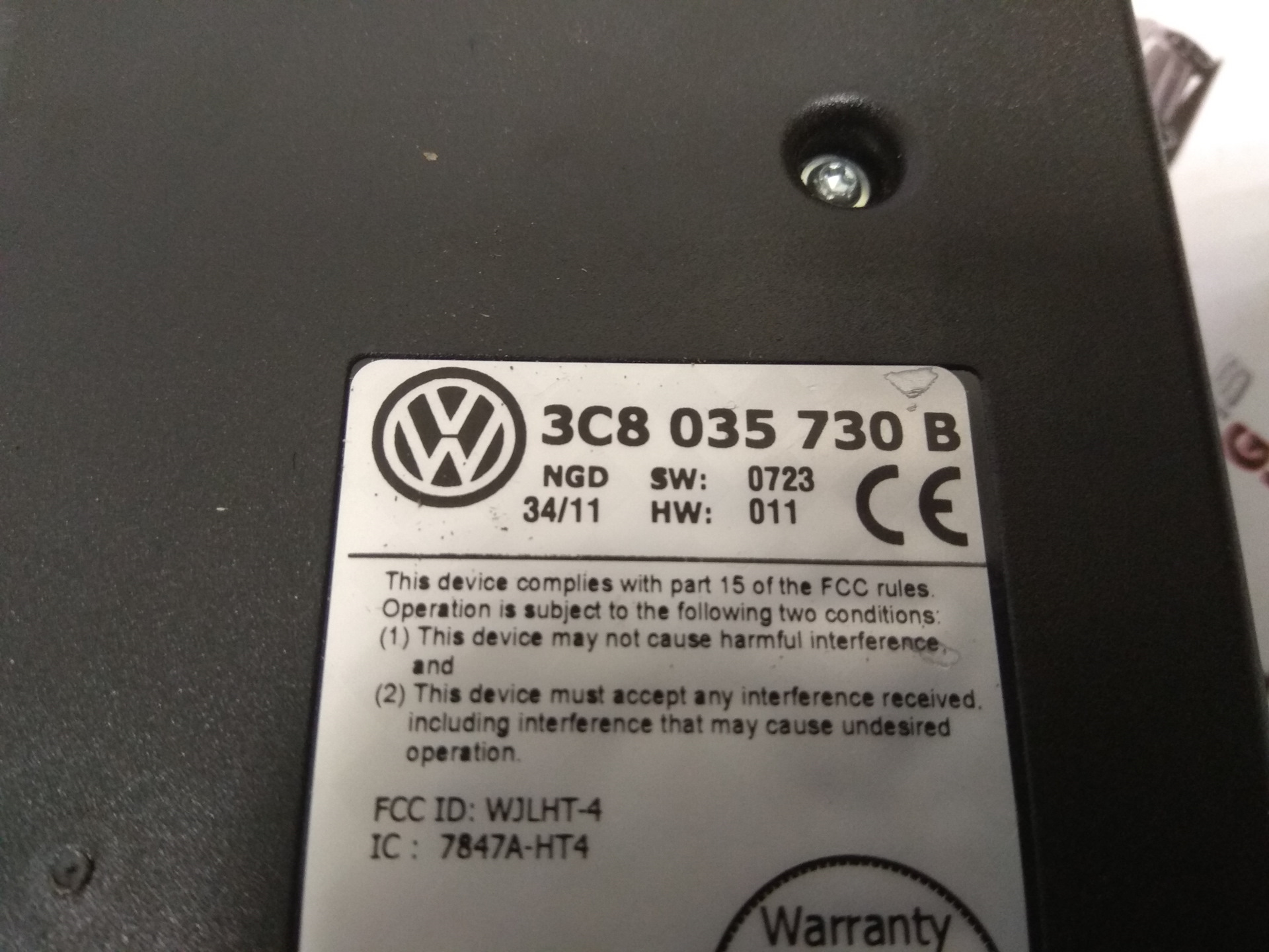 Интерфейсный блок с встроенным БУ телефона, антенной Bluetooth ...