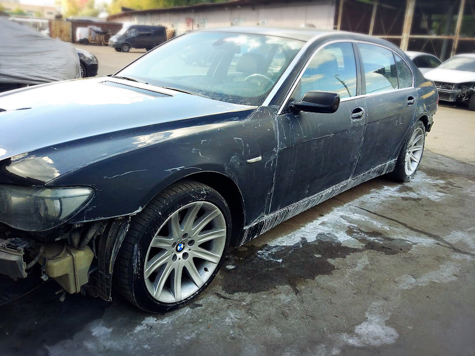 Ремонт переднего левого крыла и двери — Volkswagen Polo Sedan, 1,6 л ...