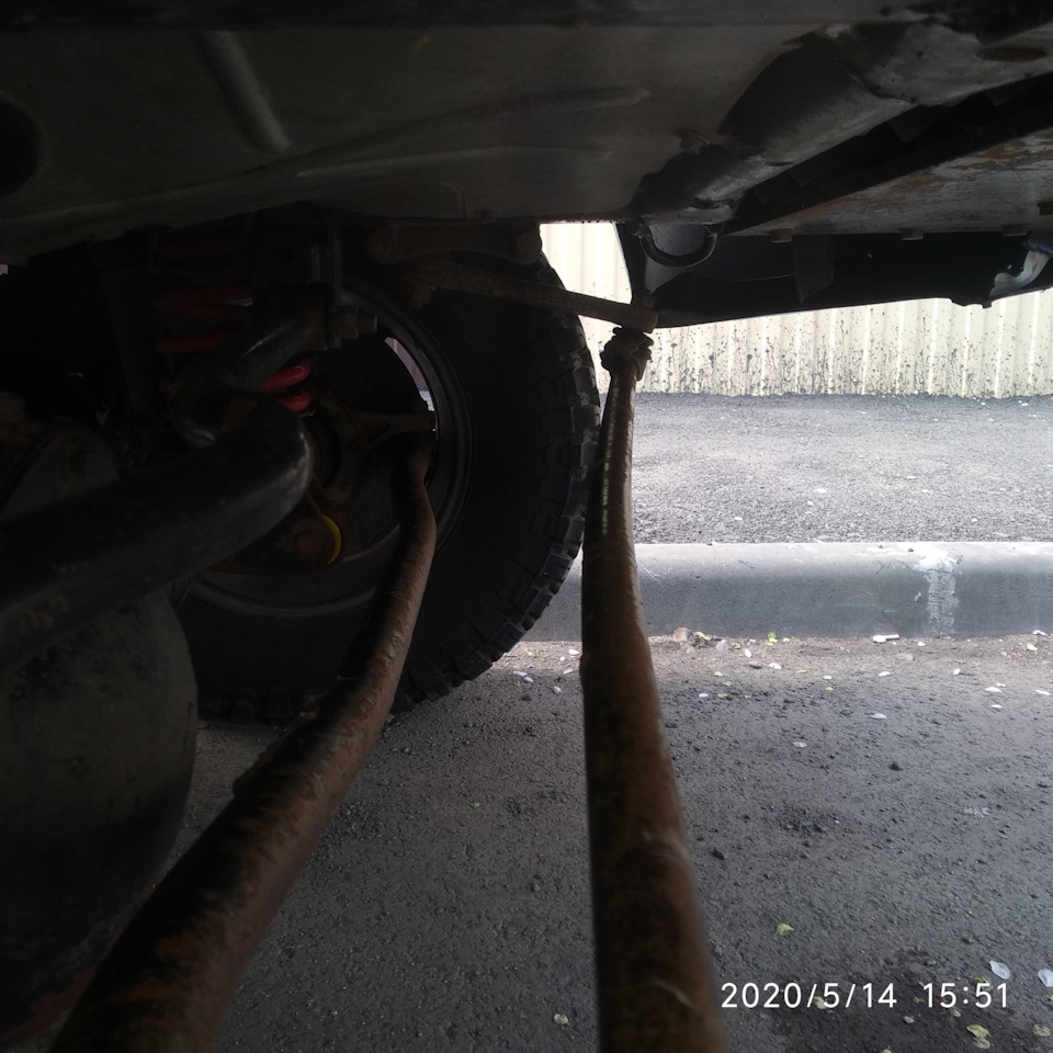 Усилил рулевую тягу. — УАЗ Patriot, 2,7 л, 2018 года | своими руками ...