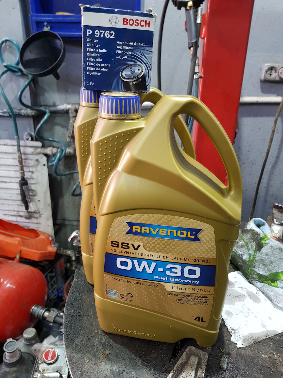 замена масла — Volvo XC90 (1G), 2,5 л, 2006 года | плановое ТО | DRIVE2