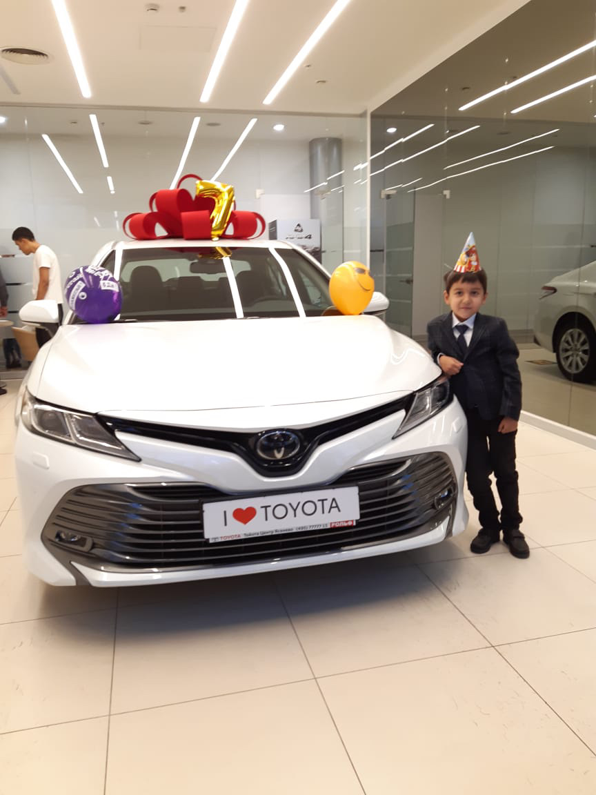 Покупка в день рождение братика 7 лет — Toyota Camry (XV70), 2,5 л, 2020  года | покупка машины | DRIVE2