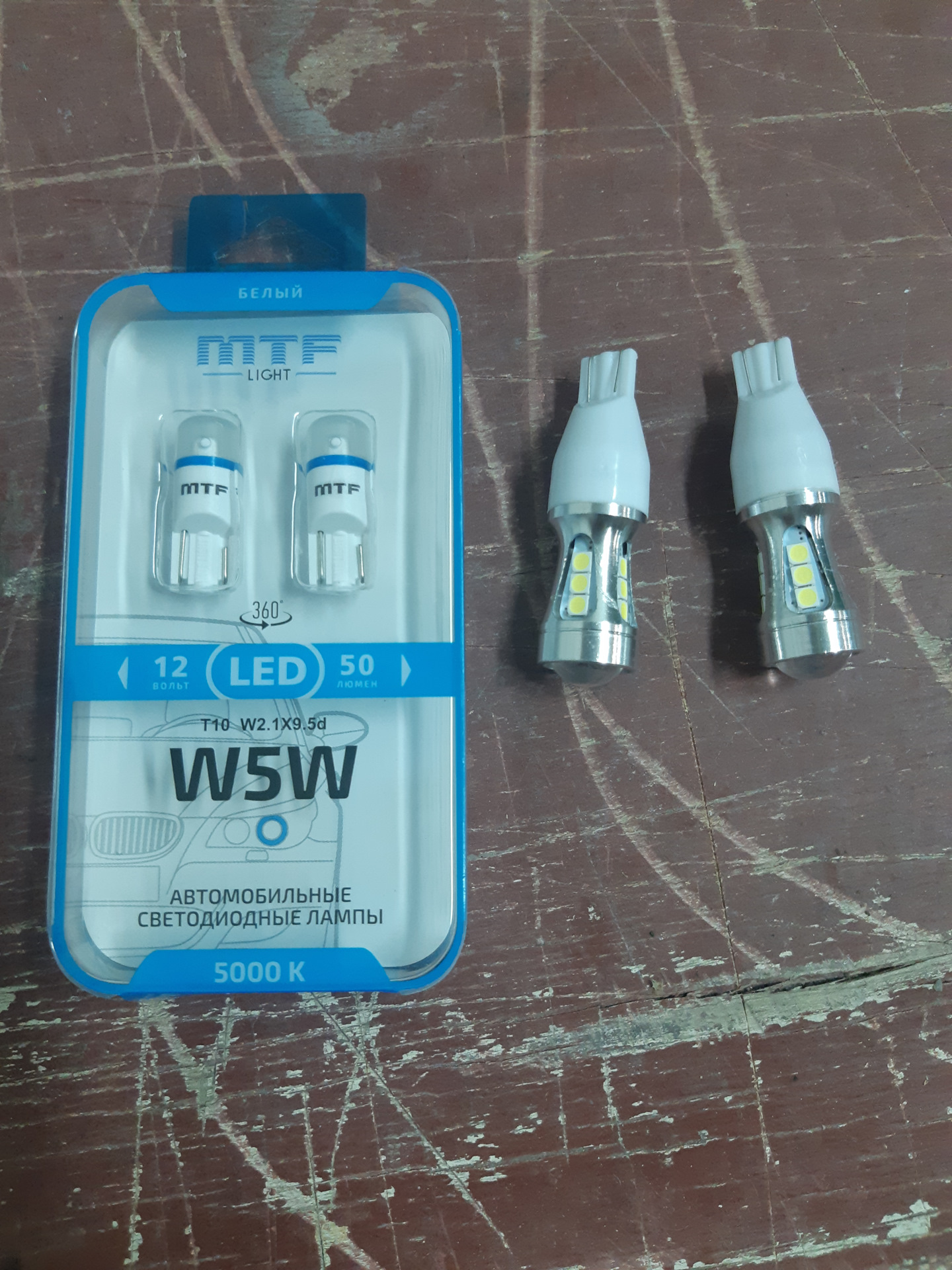#16 Led туманки MTF FL10TT + Led в габариты MTF — Toyota Camry (XV40 ...