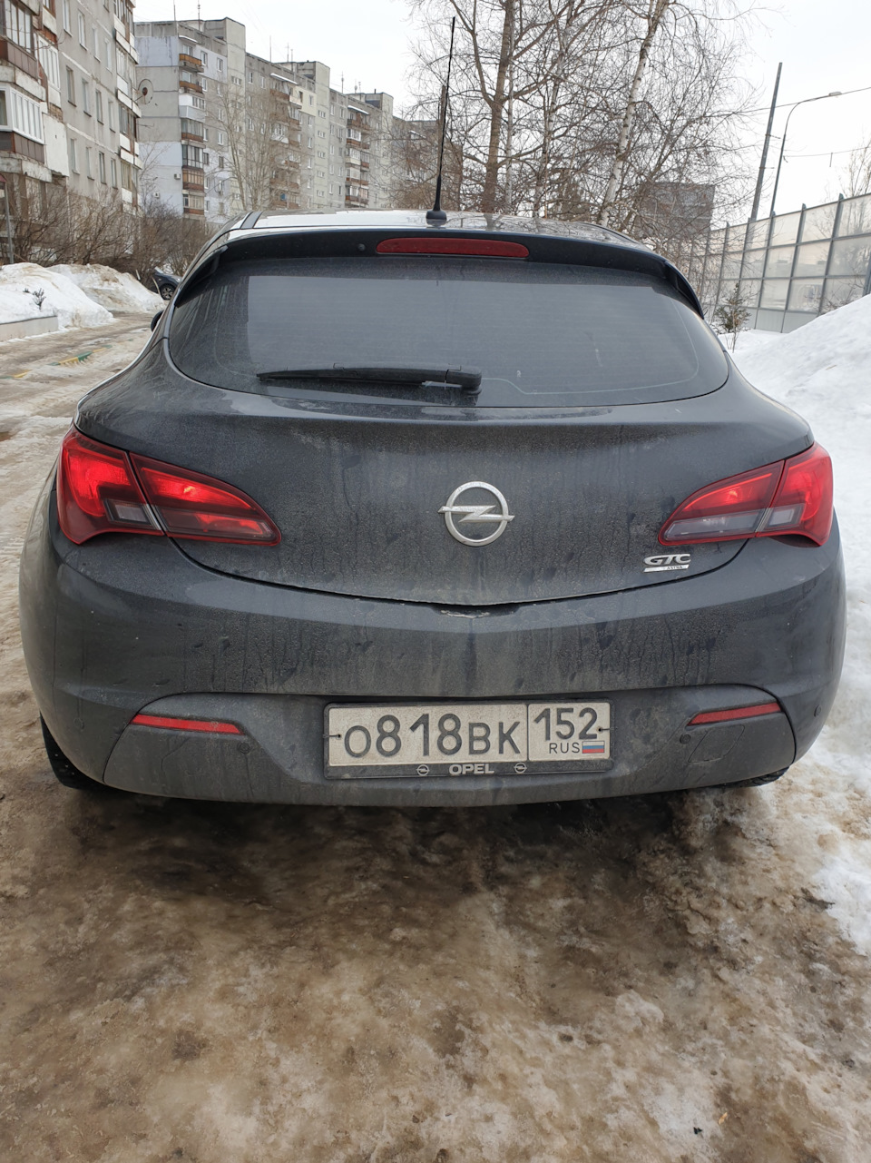 Замена габаритных лампочек, задних фонарей💡 — Opel Astra J GTC, 1,8 л ...