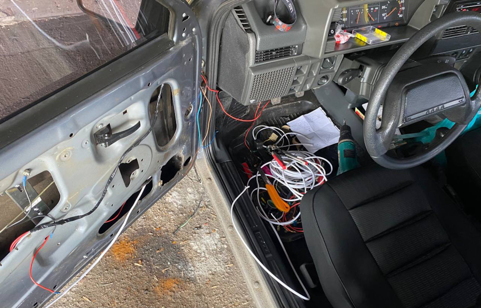 Электрорегулировка зеркал — Lada 2109, 1,5 л, 2006 года | своими руками ...