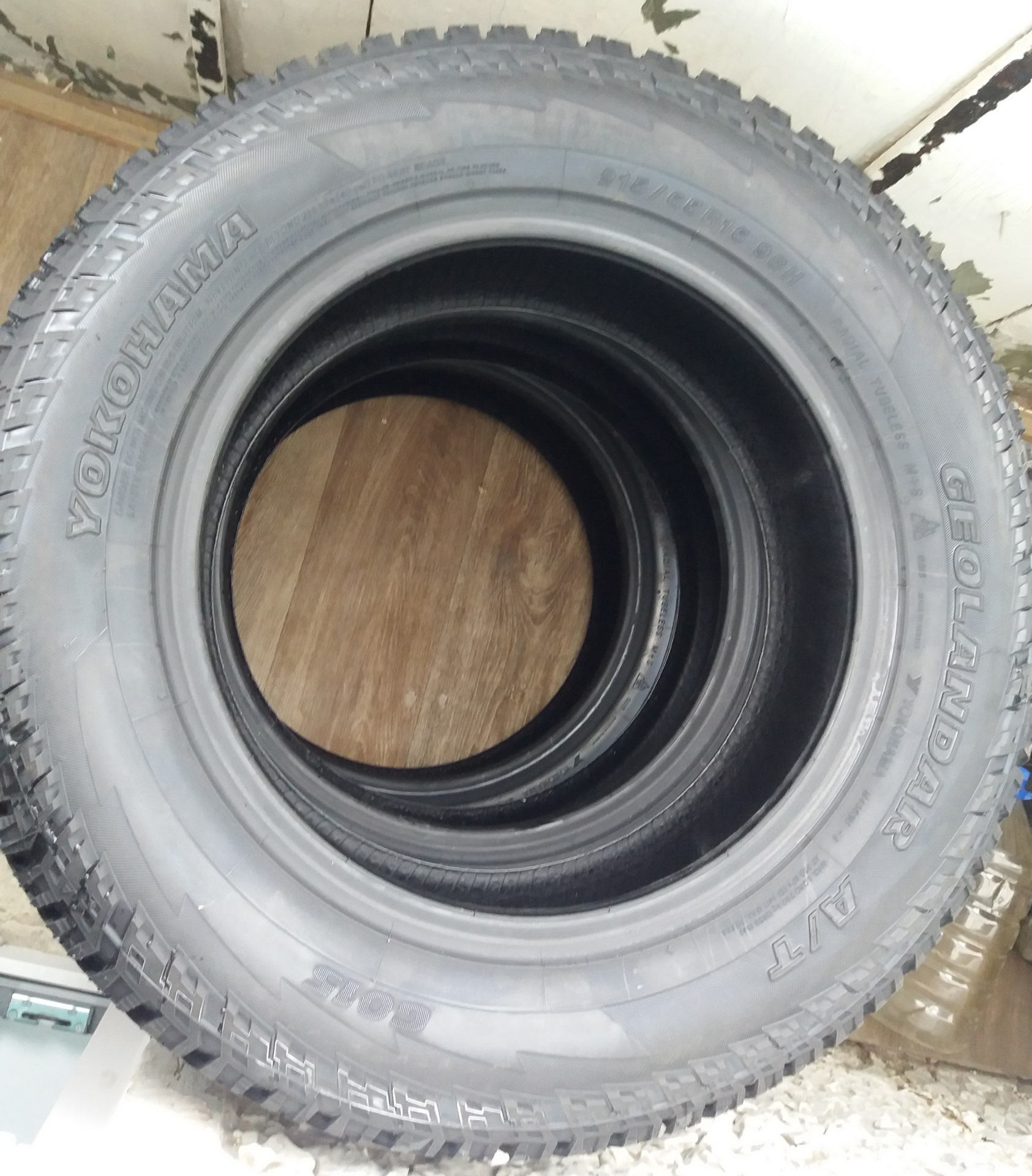 Летняя резина YOKOHAMA GEOLANDAR A/T G015 — Renault Duster (1G), 1,6 л ...