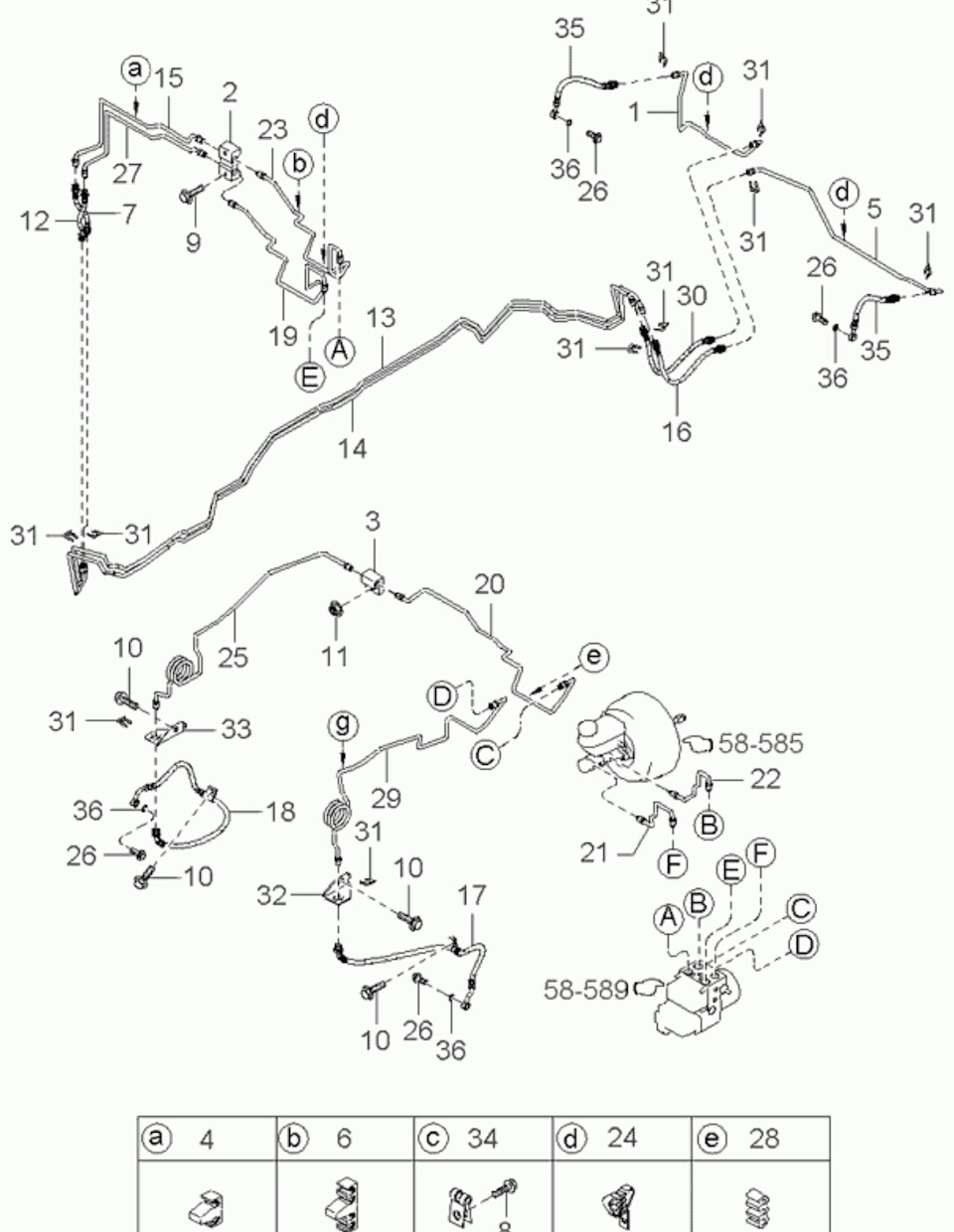 Подклинивают задние тормоза — KIA Sorento (1G), 2,5 л, 2005 года ...