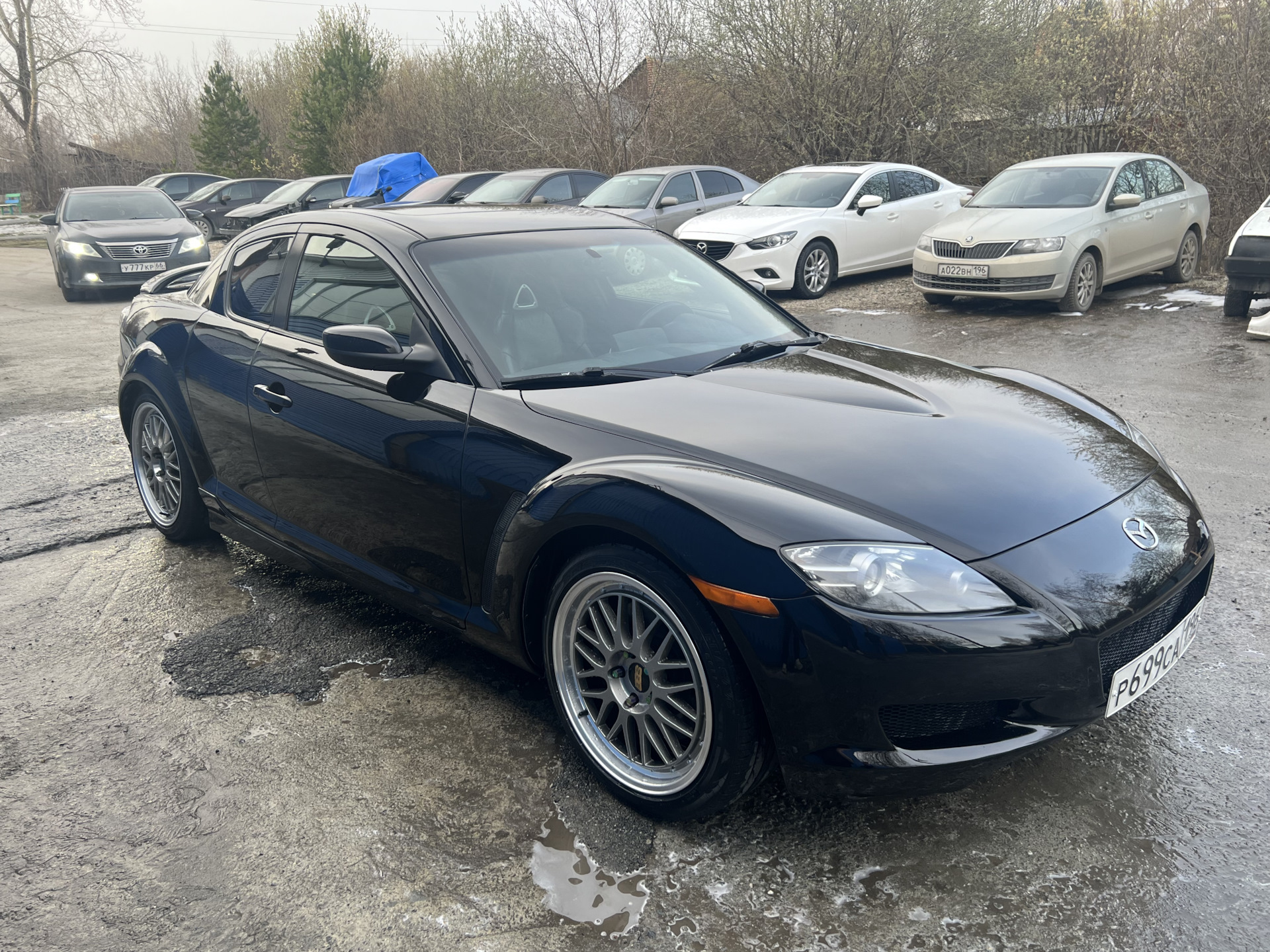 Машина покрашена, сезон на Рыксе открыт — Mazda RX-8, 4 л, 2005 года ...