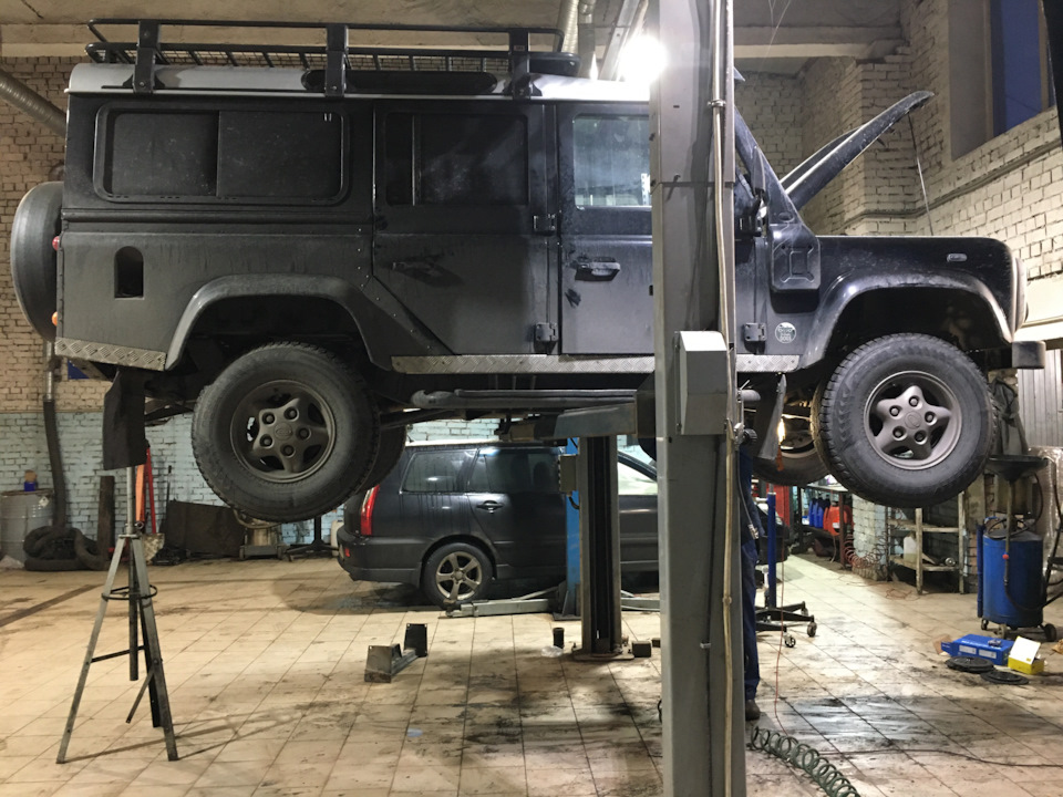 В Новый год с новым сцеплением! — Land Rover Defender, 2,2 л, 2013 года ...