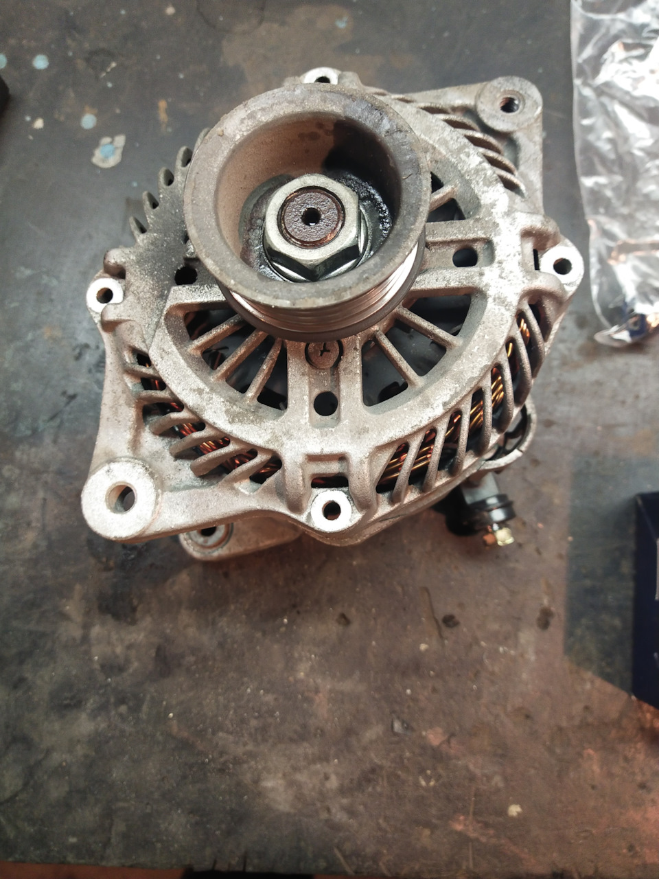 Ревизия генератора — Subaru Legacy (BL/BP), 2 л, 2007 года | своими ...