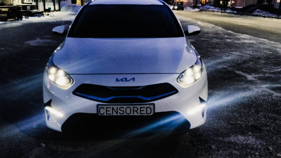 LED лампы в задний ход — KIA Ceed SW (3G), 1,6 л, 2021 года | стайлинг ...