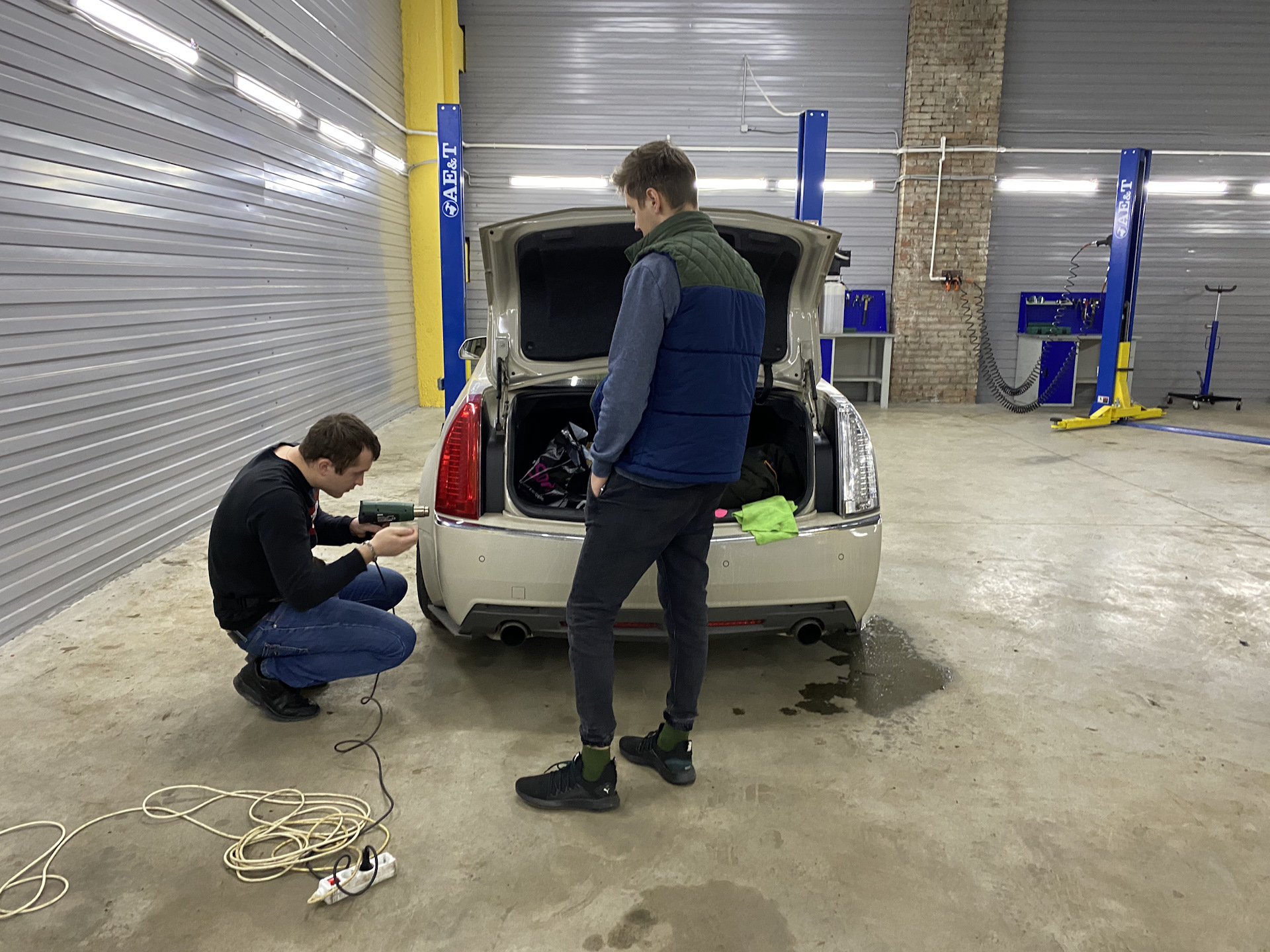 Американские фонари — Cadillac CTS (2G), 3,6 л, 2011 года | своими ...