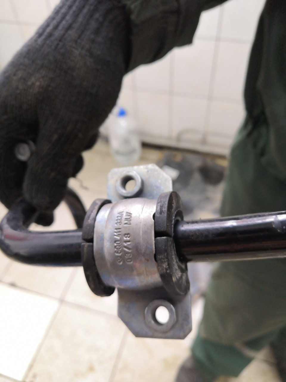 Стабилизатор замена по гарантии — Volkswagen Polo Sedan, 1,6 л, 2016 ...