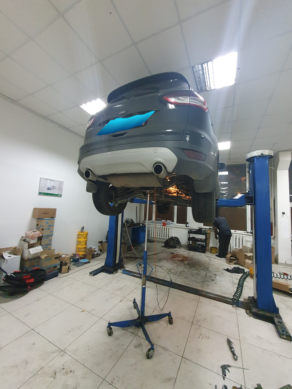 Замена свечей накала, удаление экологии, чистка впускного коллектора ...