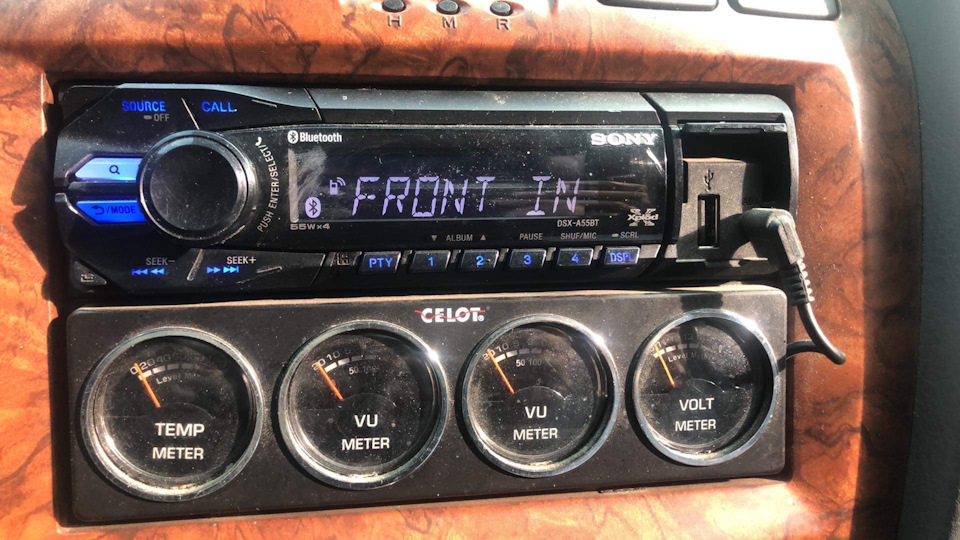 Магнитола Sony DSX-A55BT — Hyundai Avante (3G), 1,5 л, 2001 года ...