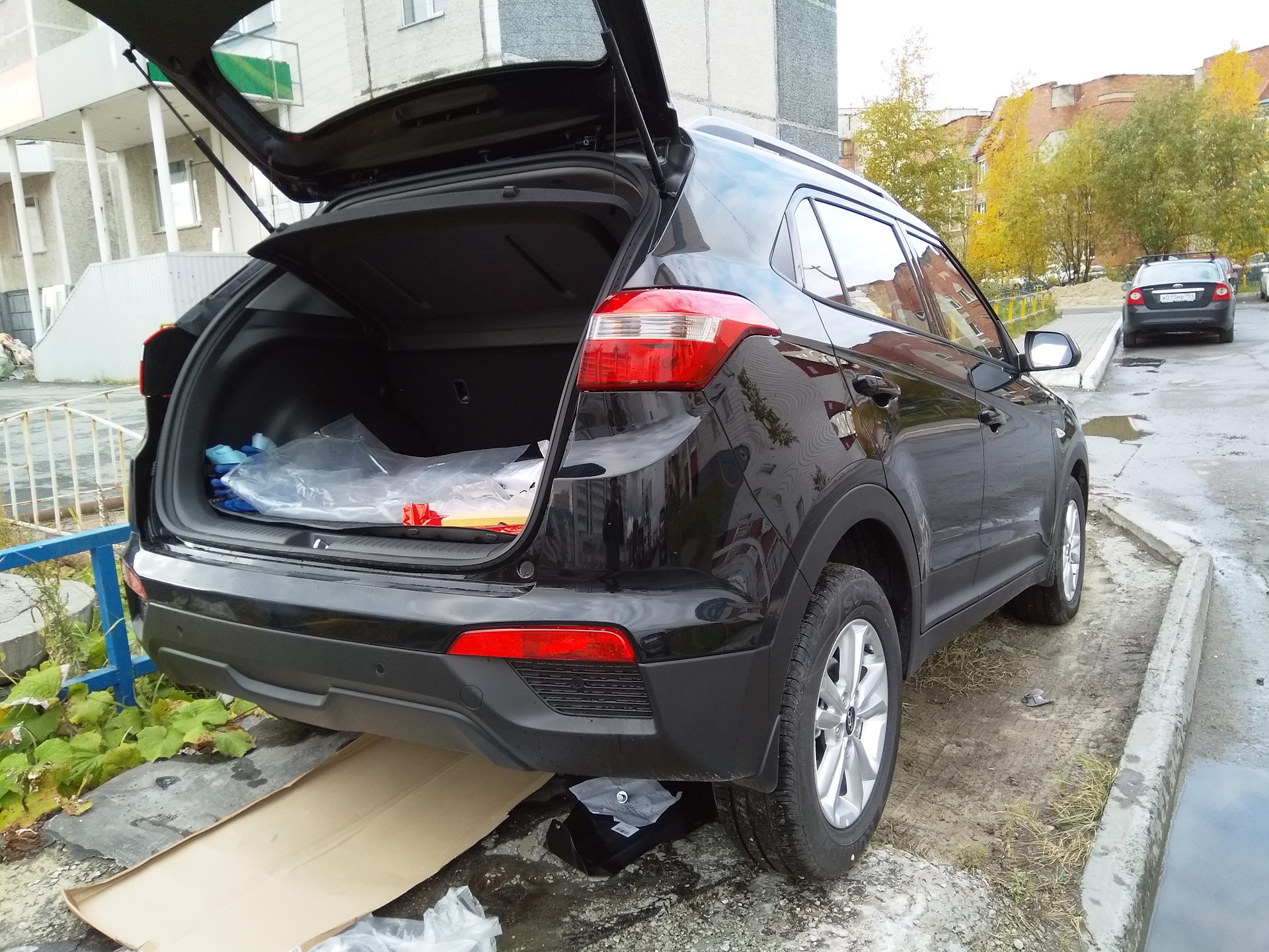 Hyundai creta фото багажника