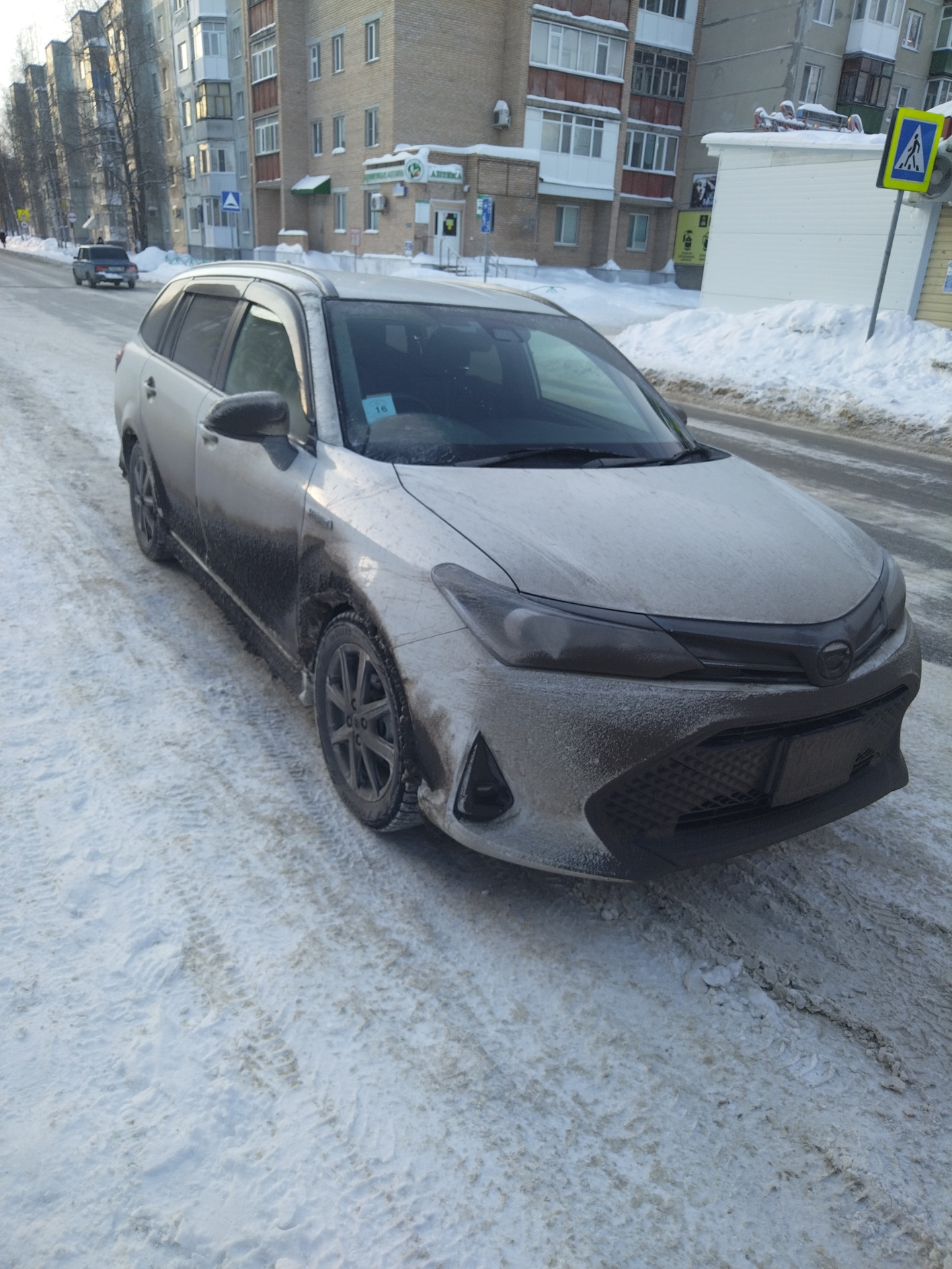 Поездка из Тюмени в Нефтеюганск — Toyota Corolla Fielder Hybrid, 1,5 л,  2019 года | путешествие | DRIVE2