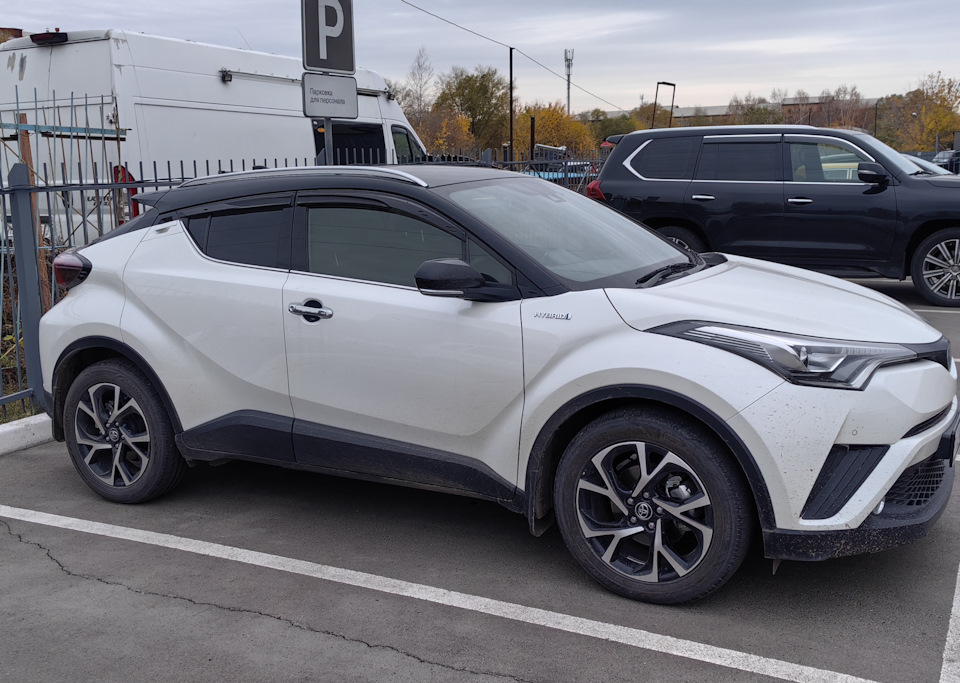 Toyota c-hr рейлинги — Toyota C-HR, 1,8 л, 2018 года | стайлинг | DRIVE2