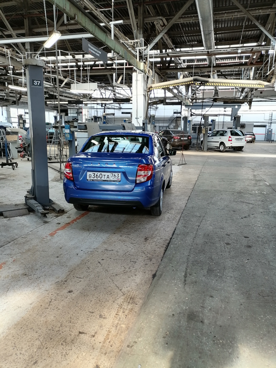 Как прошло нулевое ТО + ништячок — Lada Гранта (2G) FL, 1,6 л, 2020 ...