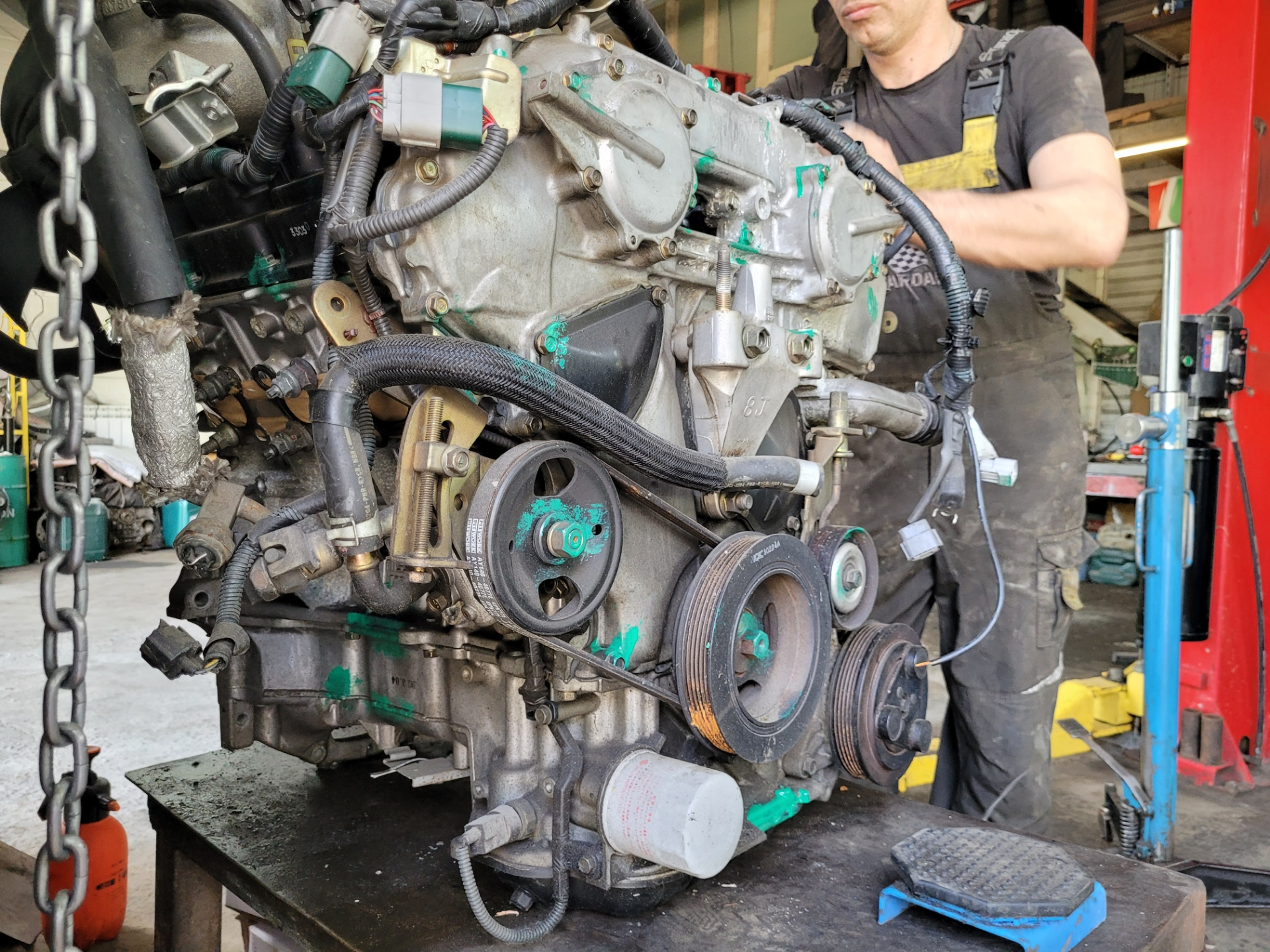 Новое (немного б/у) сердце :D — Nissan Teana (J31), 2,3 л, 2004 года ...