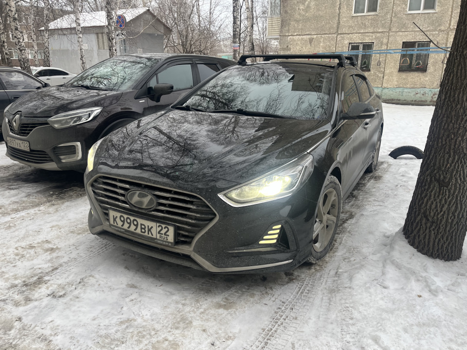 #5. Дуги поперечные. — Hyundai Sonata VII (LF), 2,4 л, 2019 года ...