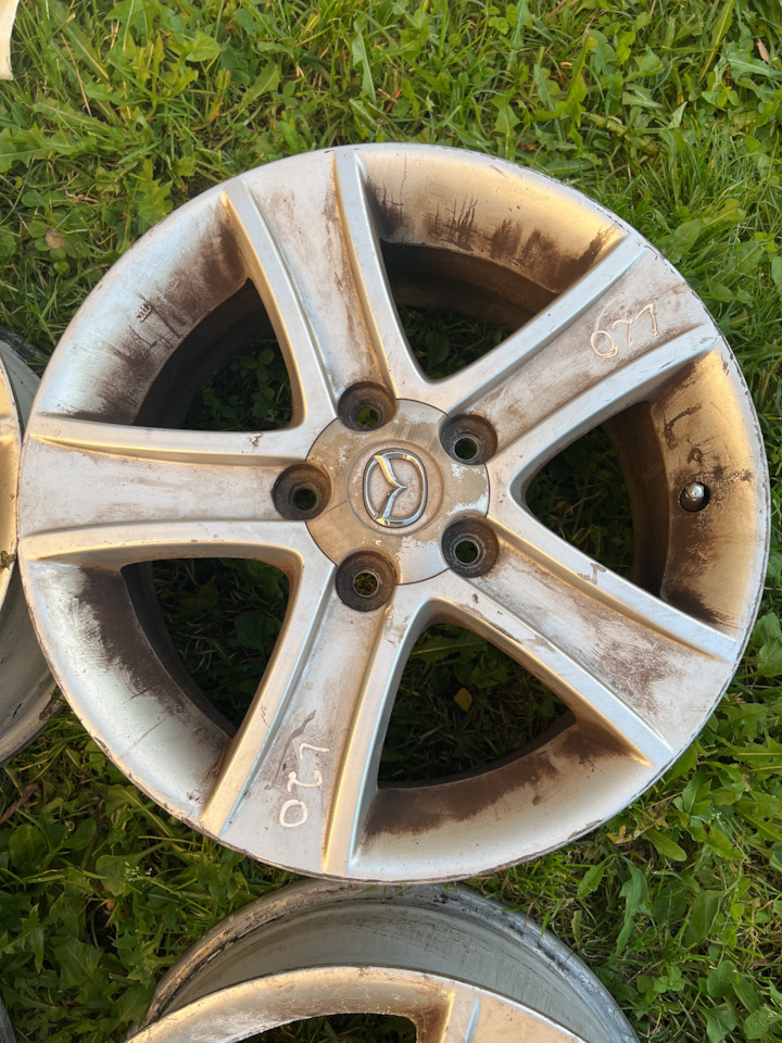 Литые диски MAZDA 6Jx16 ET50 5x114,3 на Mazda 3 (3G) BM, Mazda 6 (2G ...