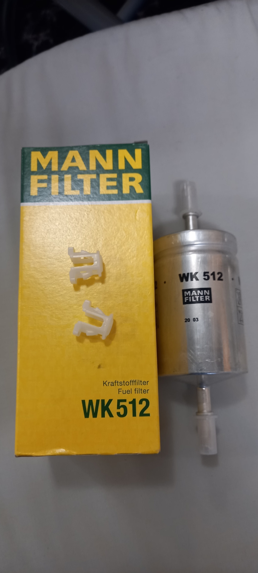 WK512 Топливный фильтр MANN FILTER | Запчасти на DRIVE2