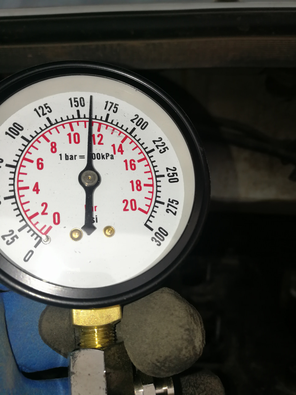 Первый цилиндр — 11,3 бар — УАЗ Patriot