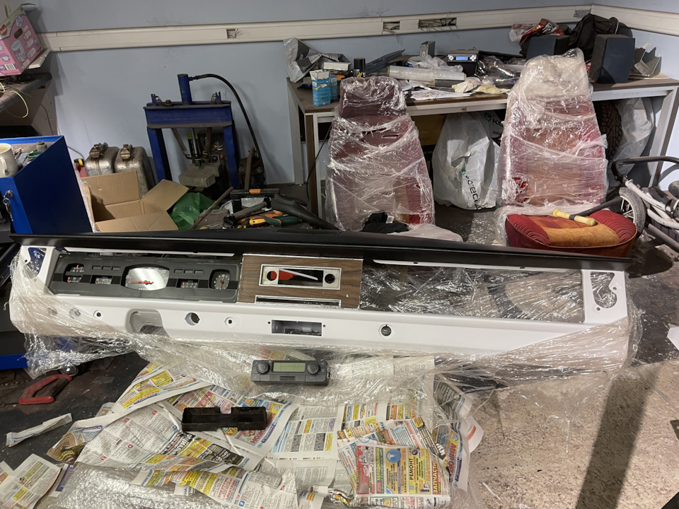 Проводка 31105 в кузове 24 с панелью 24 и рулевой 31105 — ГАЗ 24, 4,7 л ...