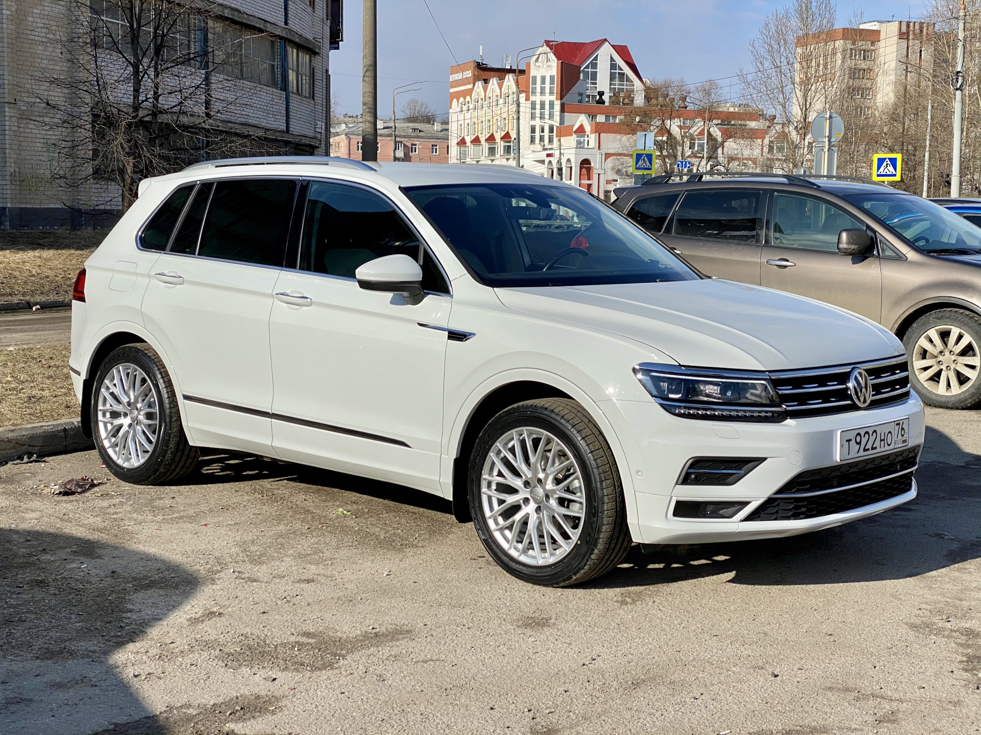 Колёсики — Volkswagen Tiguan (2G), 1,4 л, 2017 года | колёсные диски ...