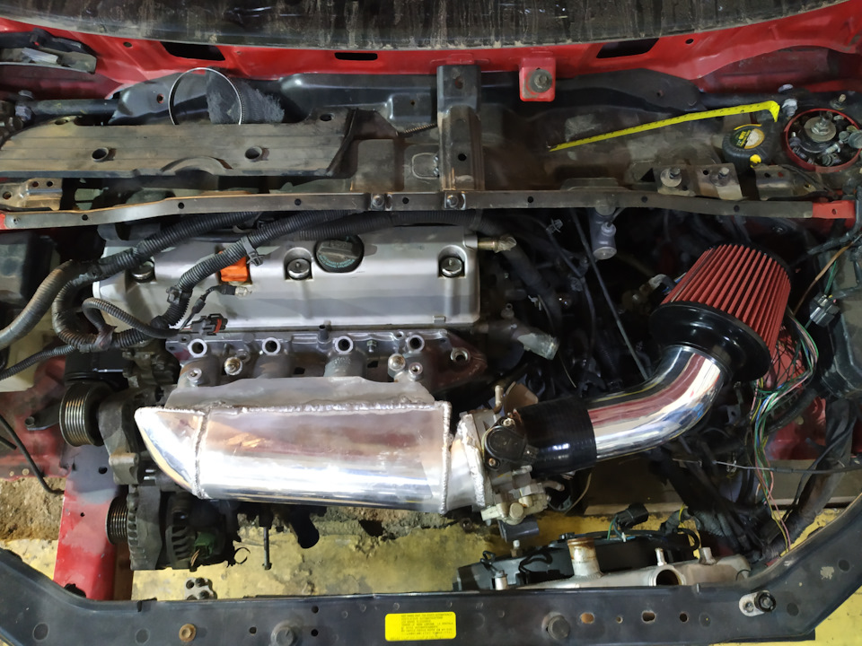 Впускной коллектор закончен. — Hyundai Getz, 0,5 л, 2005 года | тюнинг ...