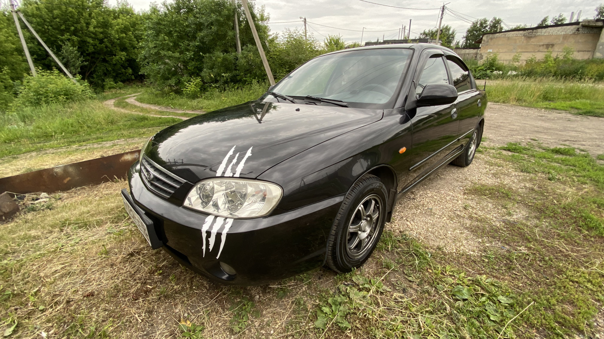 KIA Spectra 1.6 бензиновый 2007 | Чёрный жемчуг на DRIVE2