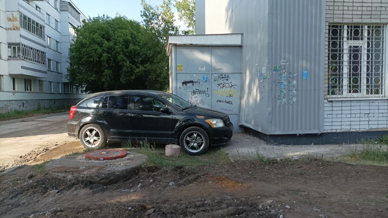 Случай на дороге — Dodge Caliber, 2 л, 2006 года | поломка | DRIVE2