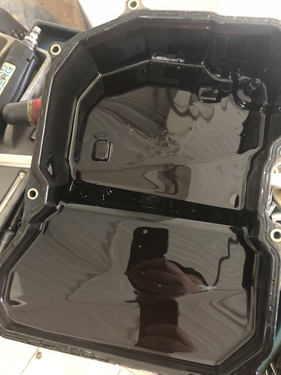 Частичная замена масла в Акпп Aisin 09G — Skoda Superb Mk2, 1,8 л, 2011 ...