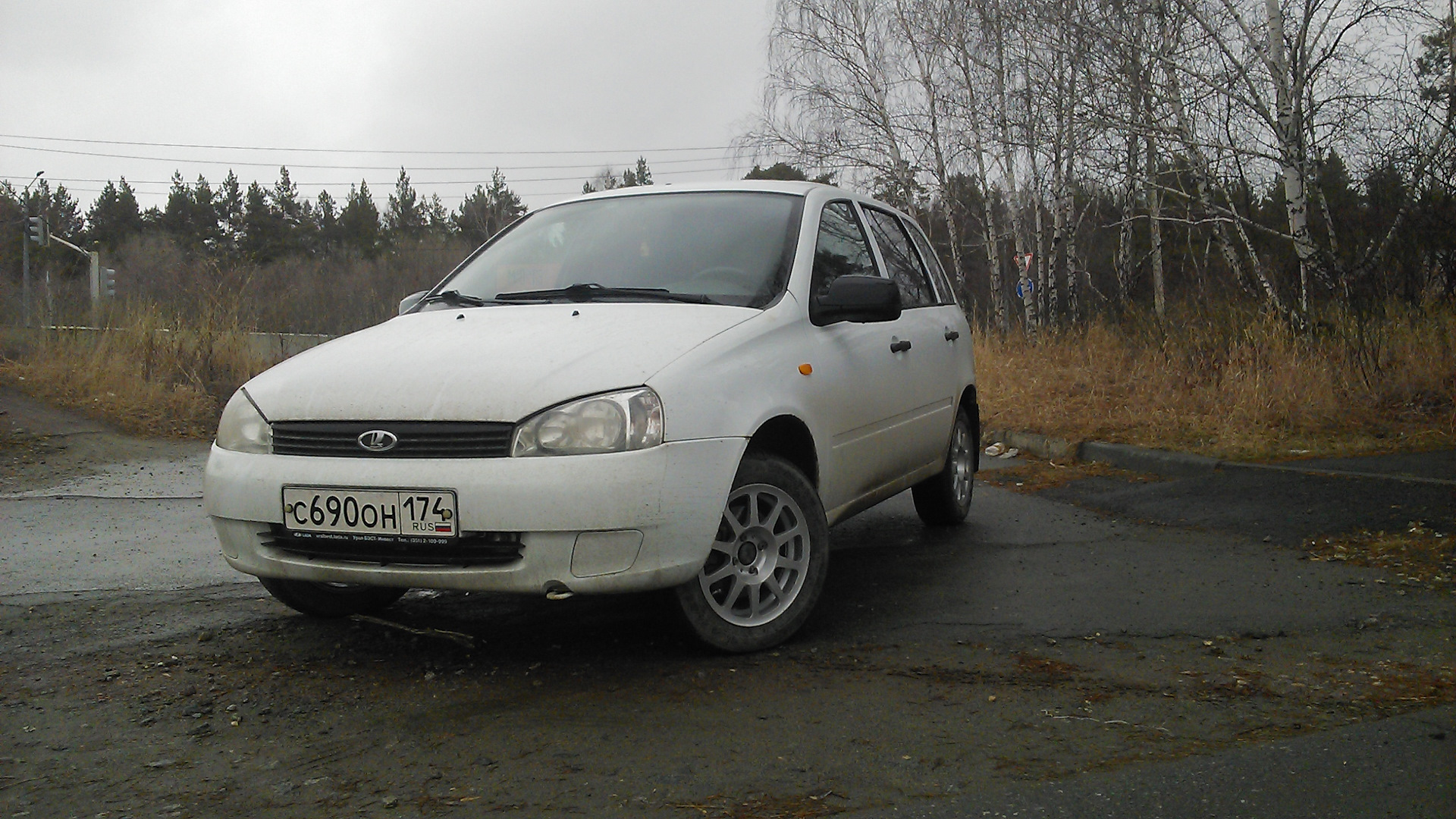 Lada Калина универсал 1.6 бензиновый 2013 | Белый Вагон на DRIVE2